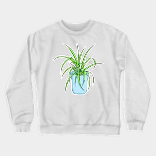 Chlorophytum comosum Crewneck Sweatshirt